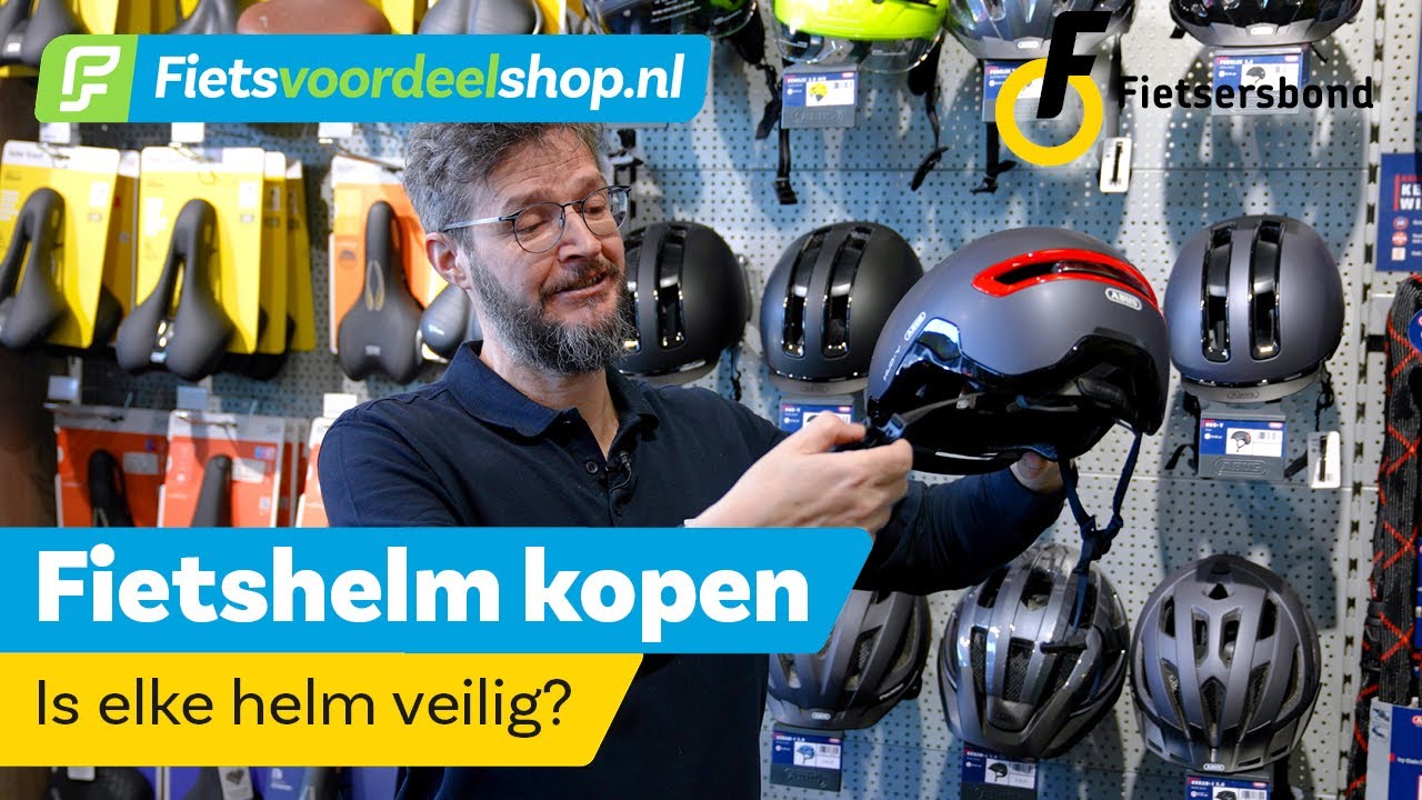 Ga jij een fietshelm kopen? Zorg dat ie goed past! En let op...
