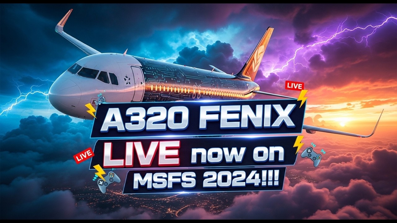 👉 Testando o Copiloto Jeff do Canal FlyNG (feat Rafa Volsi) com FENIX A320 + MSFS 2024