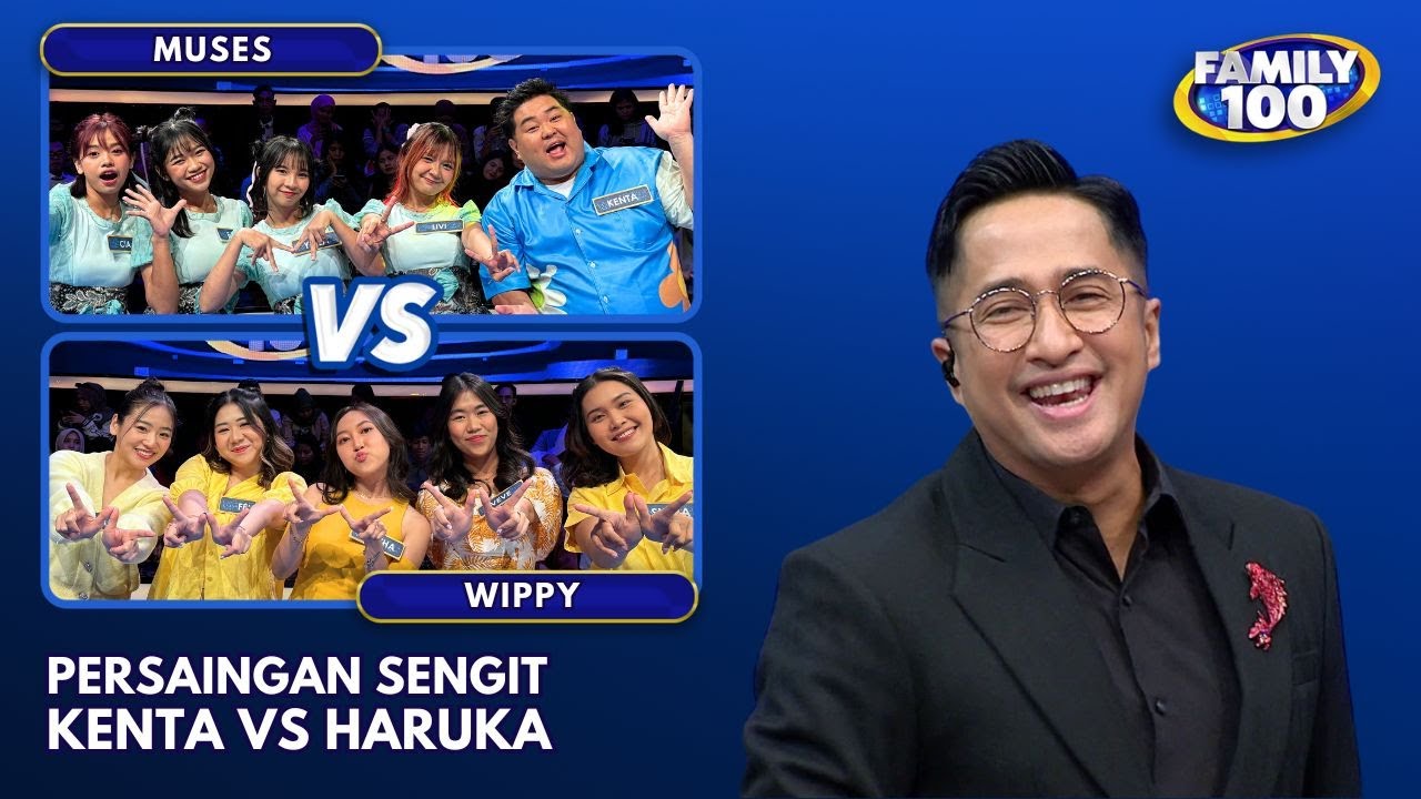 Persaingan Sengit! Kenta VS Haruka Memperebutkan HADIAH UTAMA - Family 100 (21/9/24)