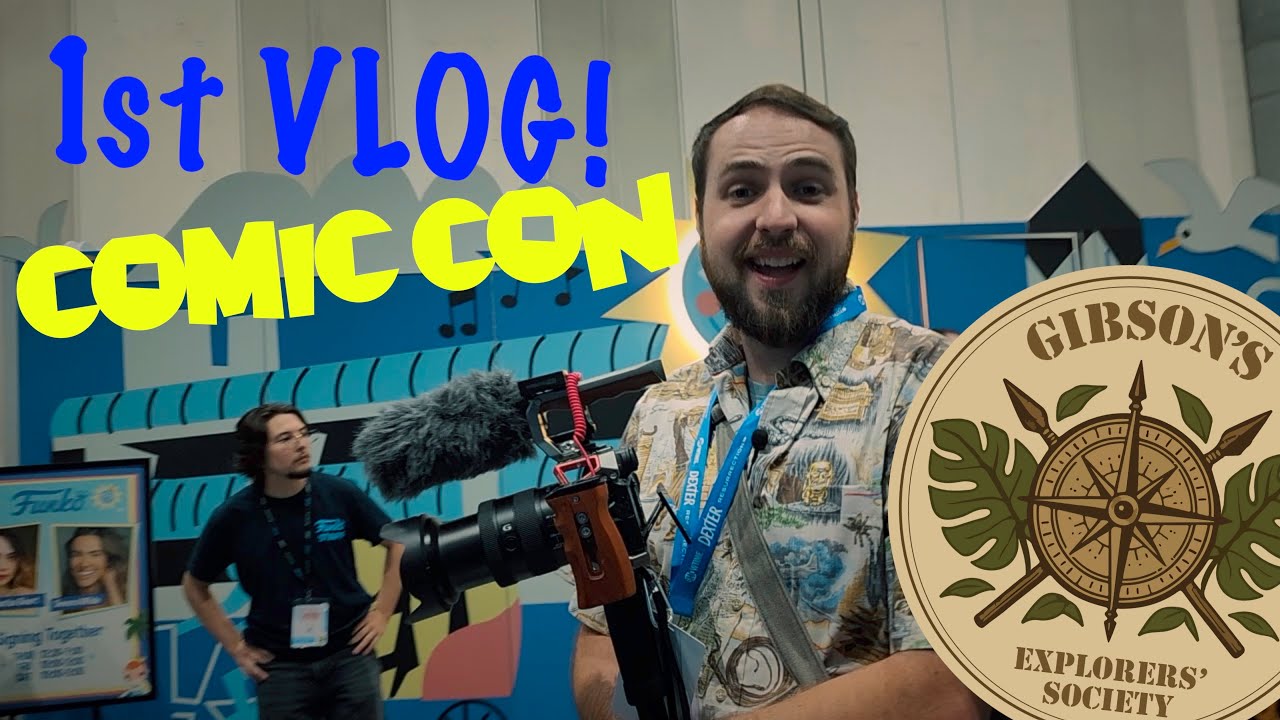 First Vlog Craziness at Disneyland, Comic Con, and Venice Beach