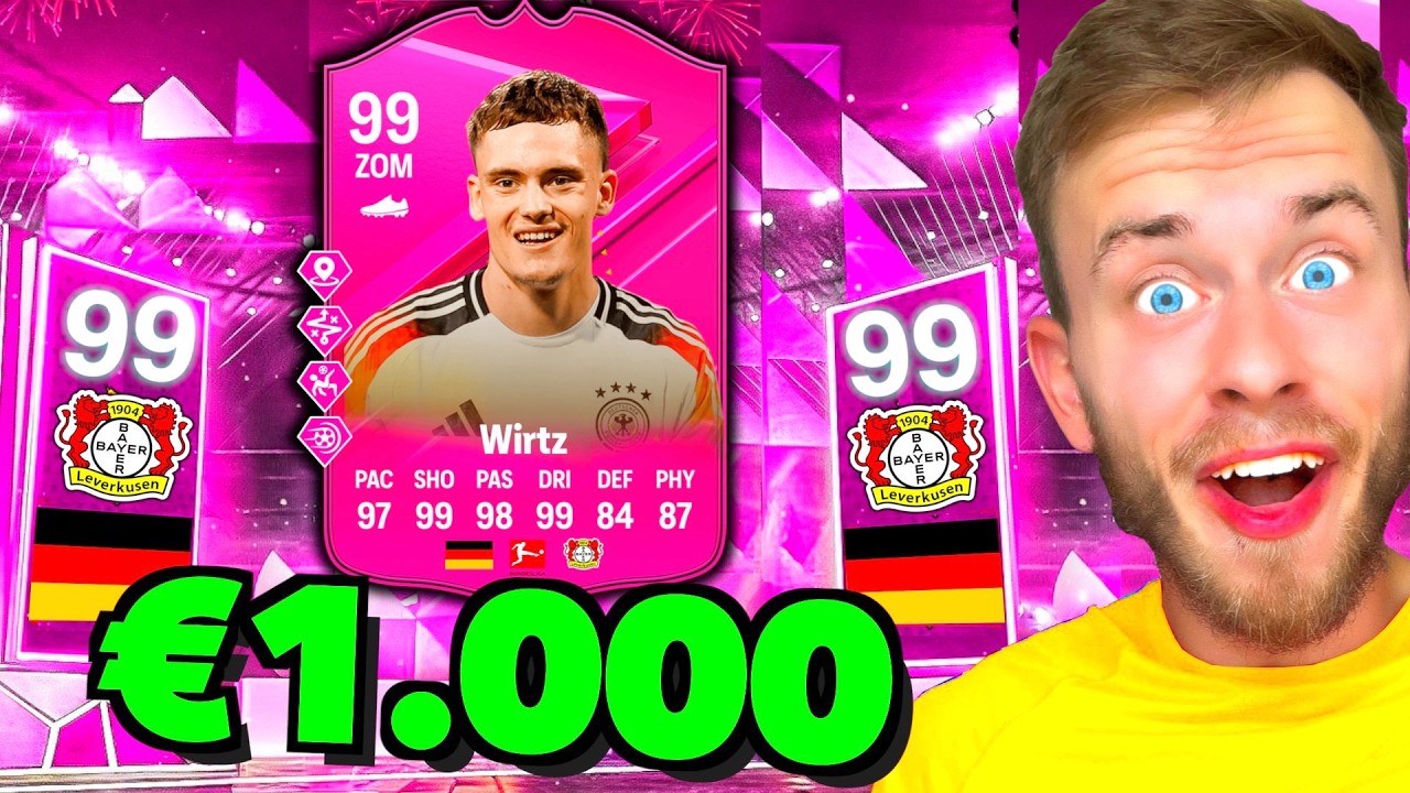 Ich habe 1.000€ in FUTTIES Packs investiert &  _____ gezogen! 👀