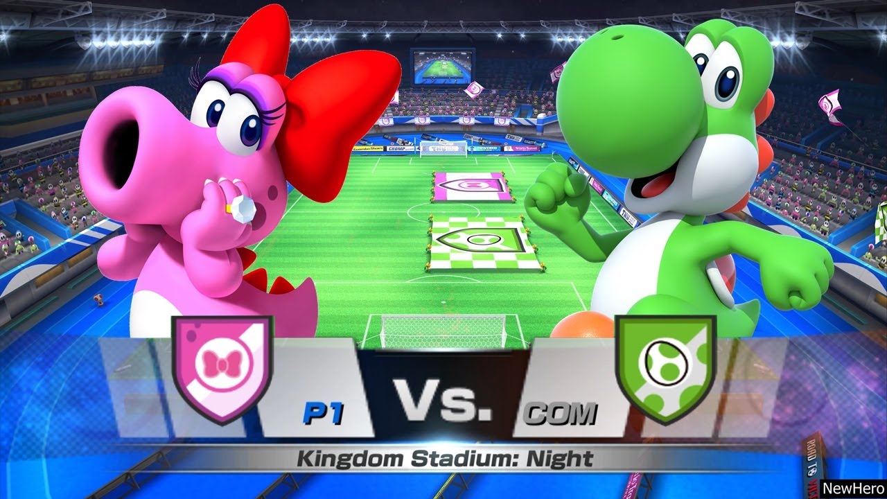Mario Sports Superstars - Birdo/Peach Vs. Yoshi/Mario