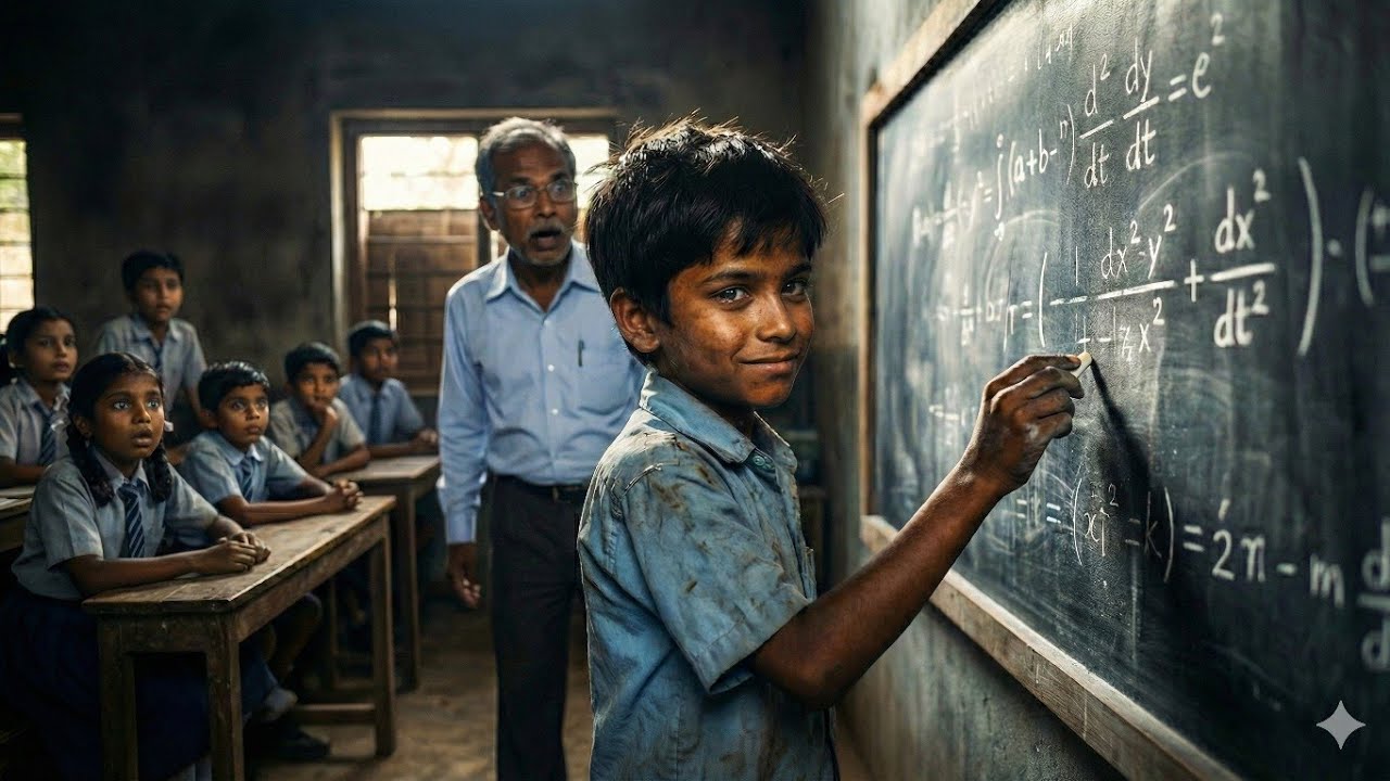 जिस सवाल को प्रोफेसर 15 साल में नहीं सुलझा पाए, उसे एक गरीब बच्चे ने हल कर दिया | Emotional Story