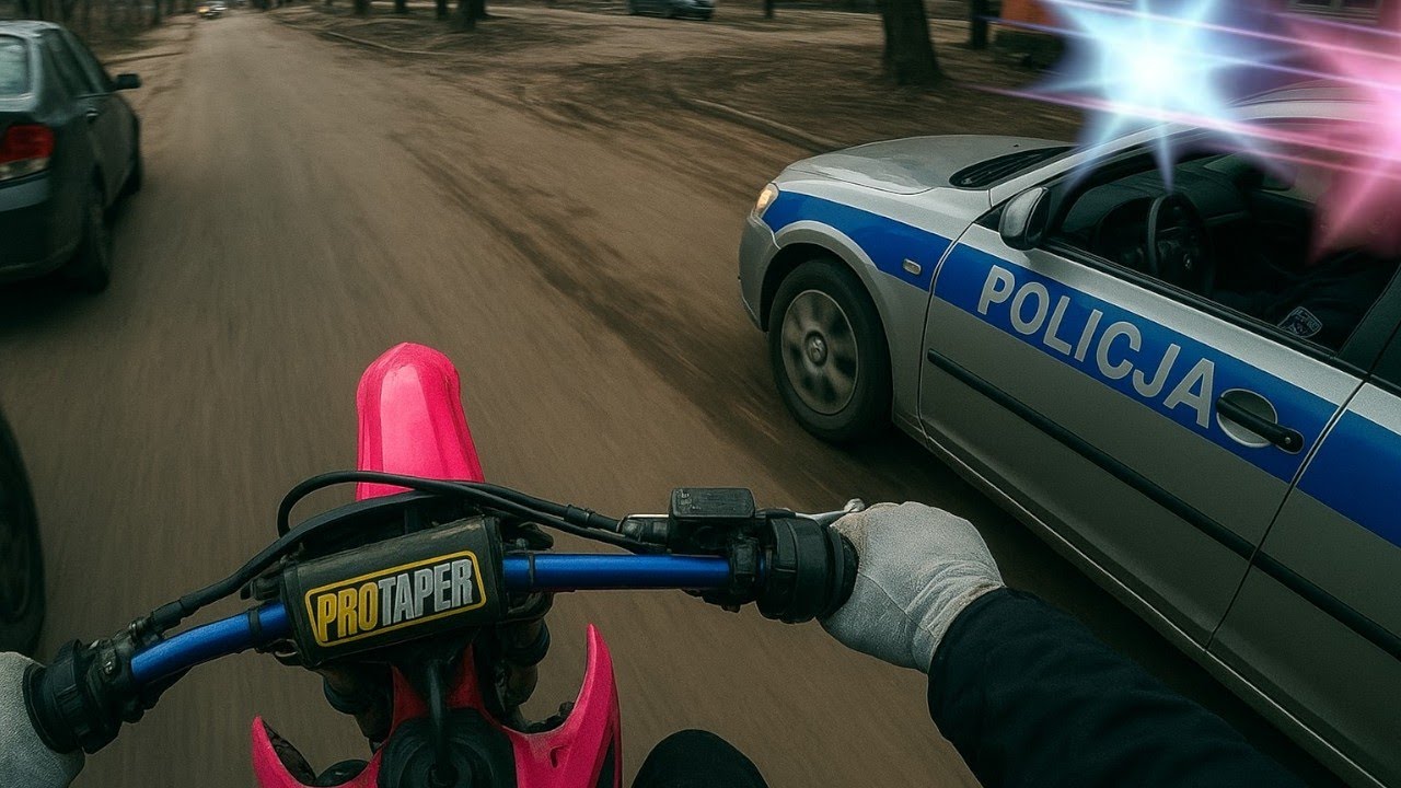 10 UCIECZEK MOTOCYKLIST&Oacute;W PRZED POLICJĄ