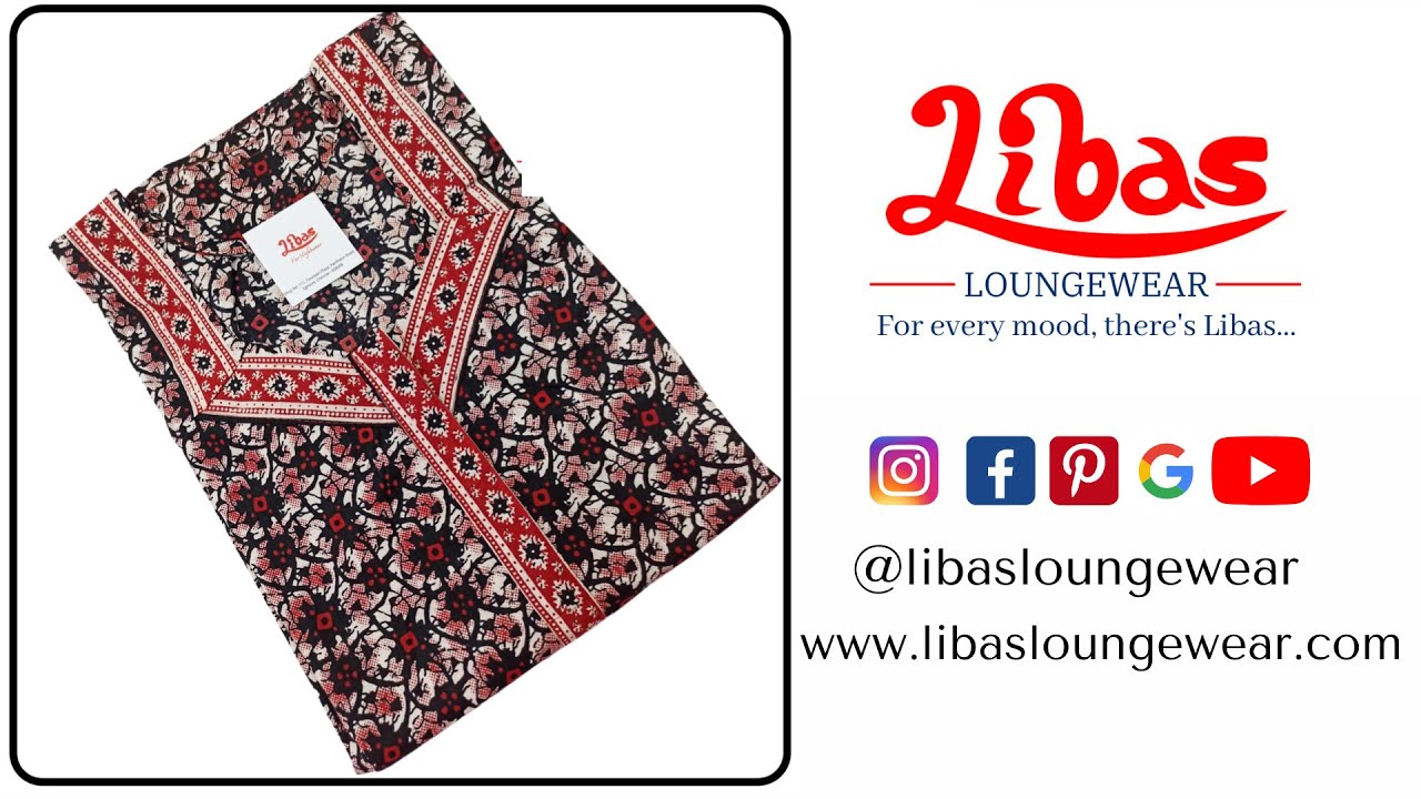 Libas loungewear low price cotton nighty collection online shopping | www.libasloungewear.com | COD