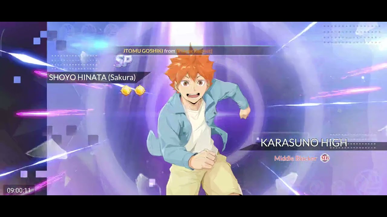Full gacha Hinata shoyo Sp Haikyu Fly High 