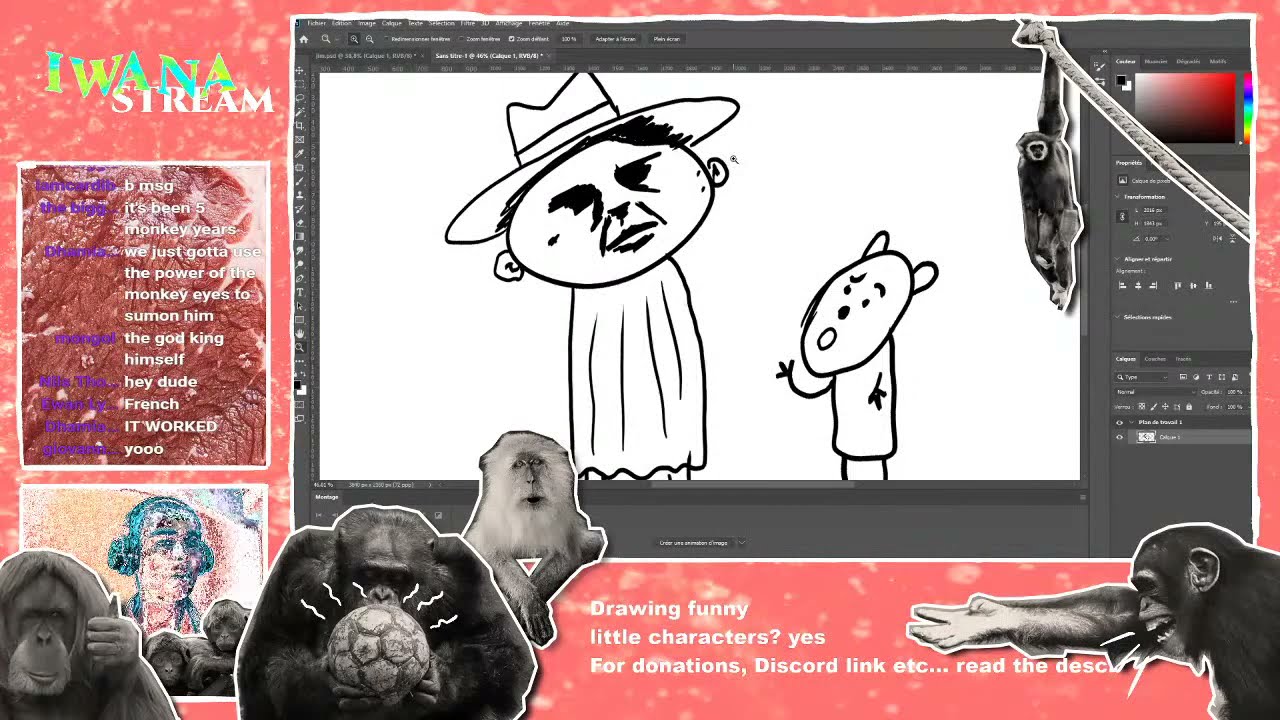 Drawing funny little characters? yes. (11.04.2021)