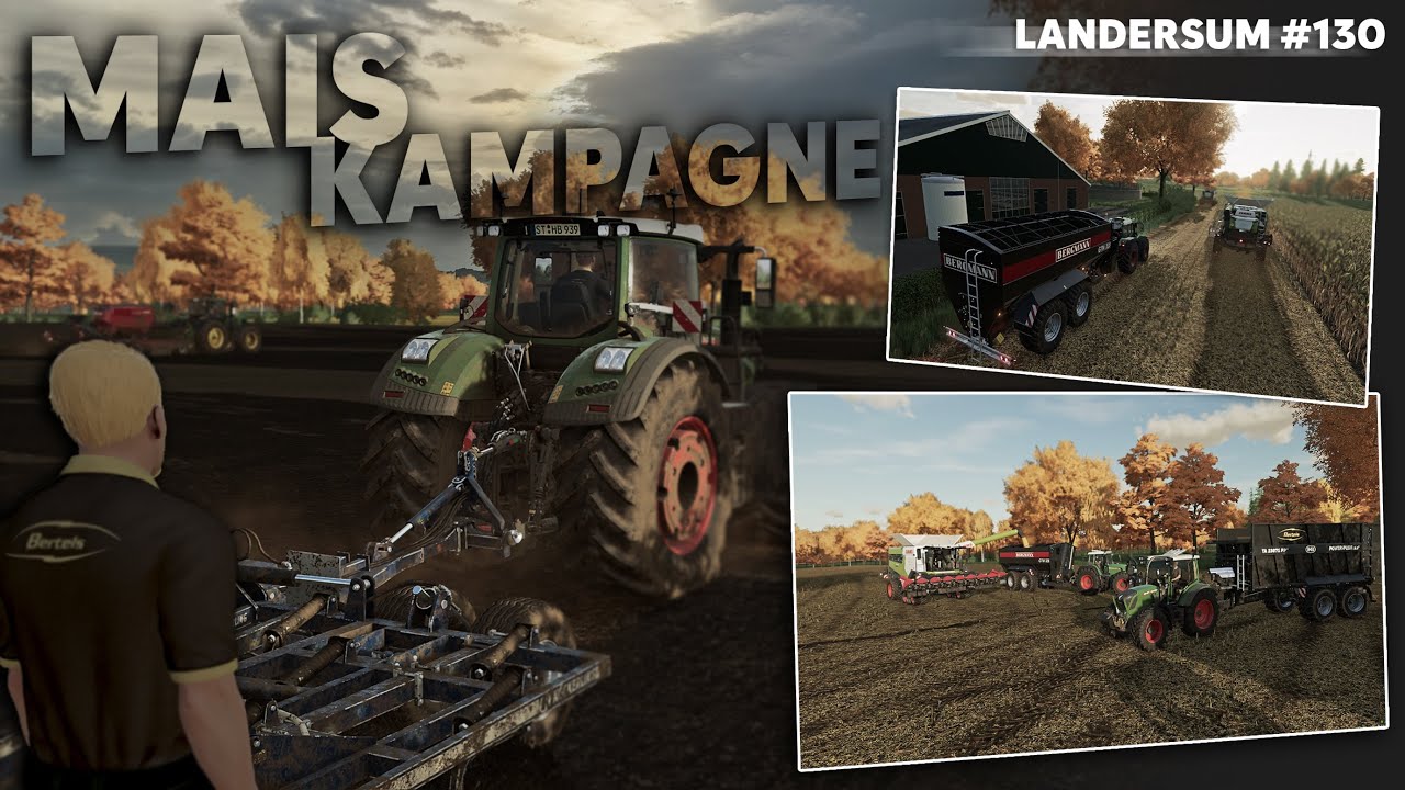#130 | MAIS CCM KAMPAGNE | 18t/ha ERNTE mit zwei Dreschern + Überladewagen!