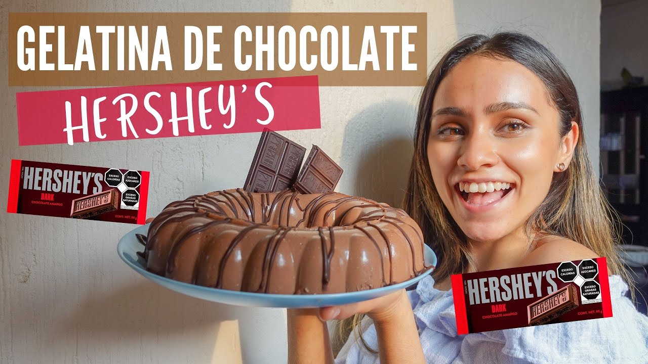 GELATINA DE CHOCOLATE HERSHEY'S - En 15 minutos