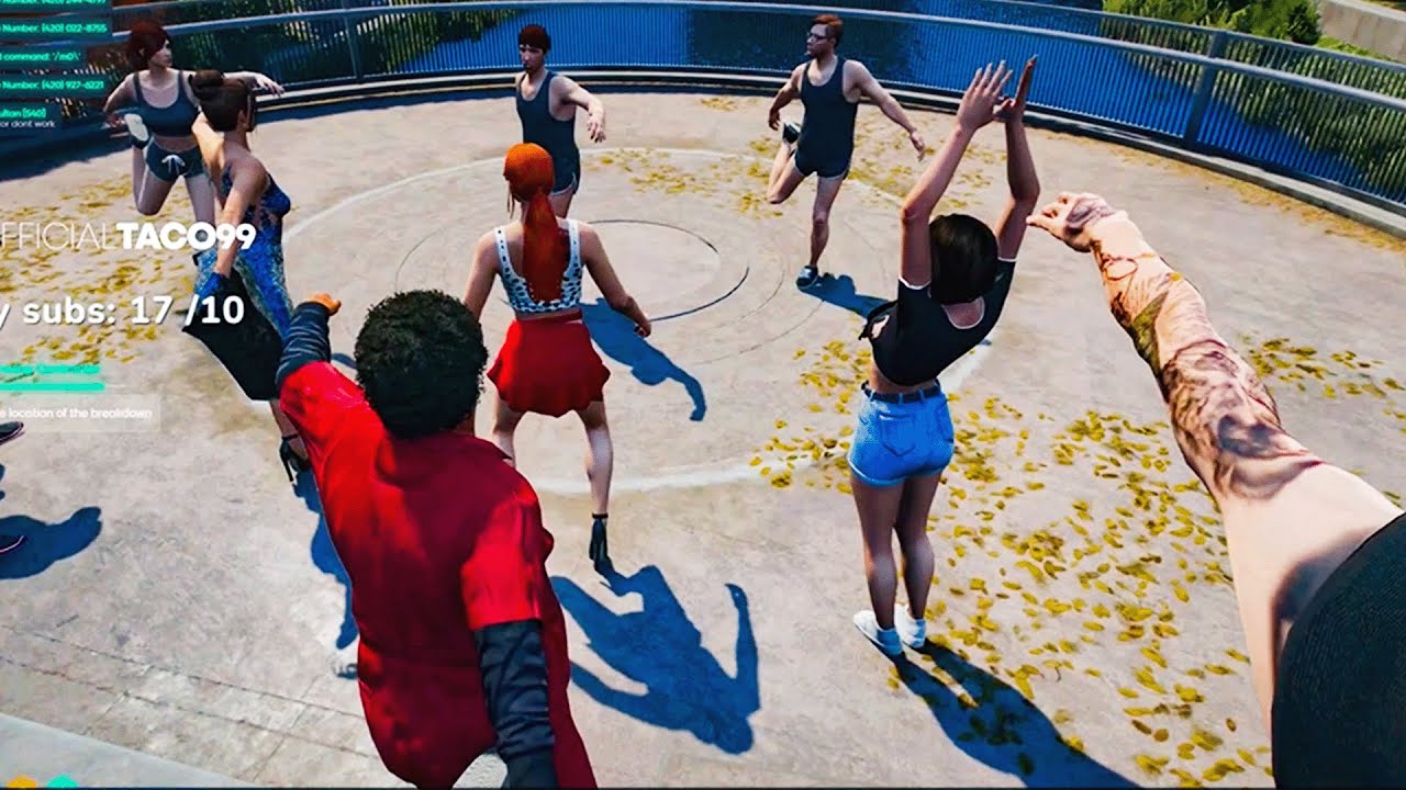 Taco Goes To April's Yoga Class | NoPixel RP | GTA RP