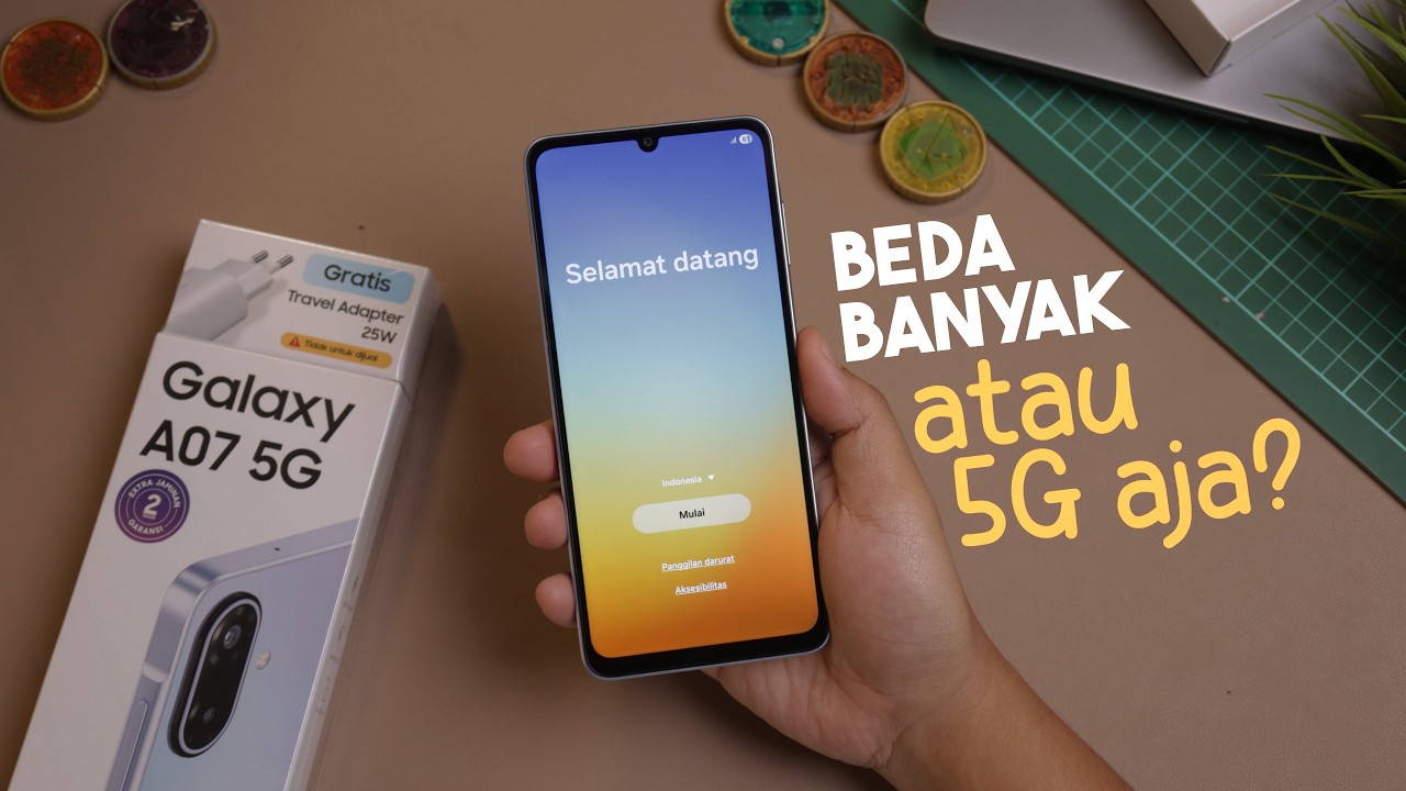 2-JUTAAN SAMSUNG di 2026: Unboxing Samsung Galaxy A07 5G - Light Violet
