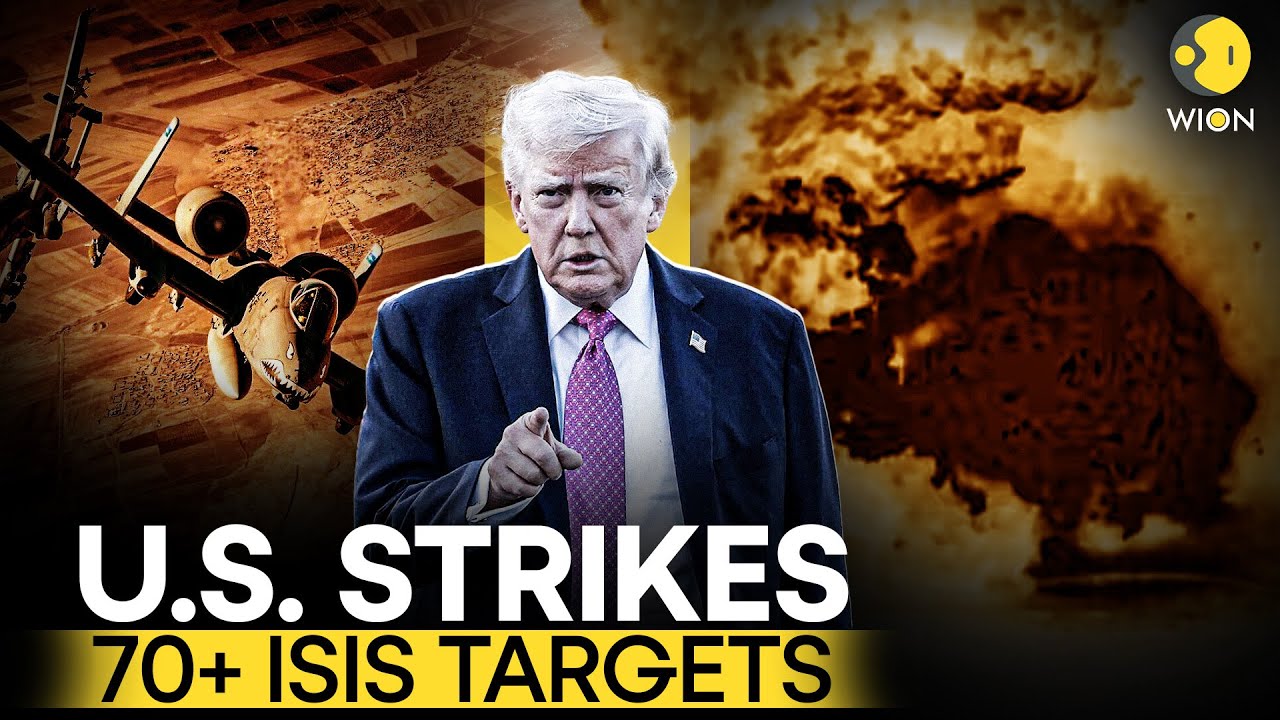 U.S.-Syria: U.S. Launches Massive Strikes on Over 70 IS Targets in Syria | WION Originals