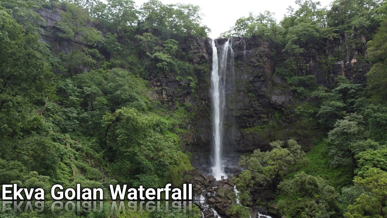 Ekva Golan Waterfall, Songadh Taluka, Tapi District, Gujarat State, India.