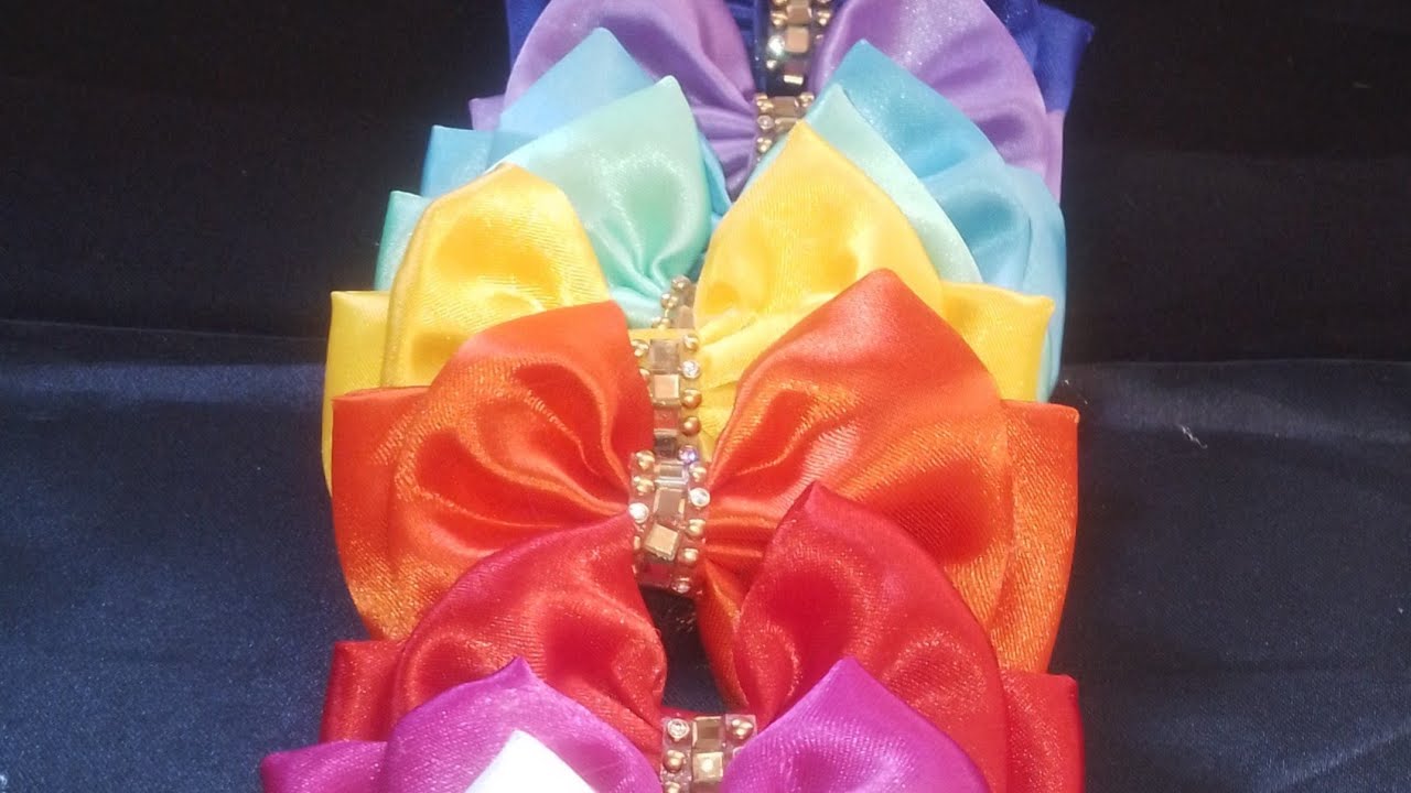 Beautiful Hairbow ❤️#hairbow #hairaccesories #hairclips #homemade #handmade 