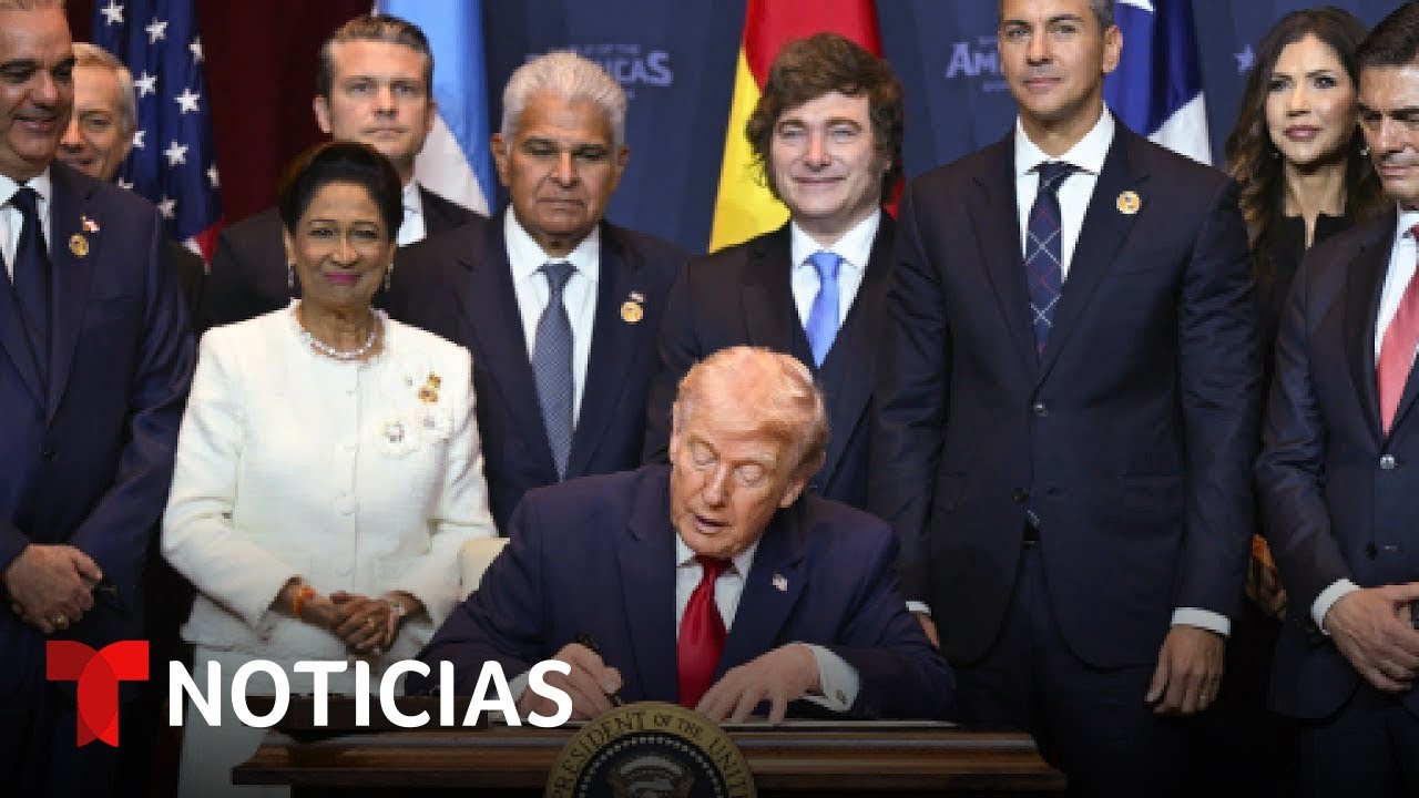 Trump oficializa en Florida su nueva creación: el 'Escudo de las Américas' con gobiernos afines