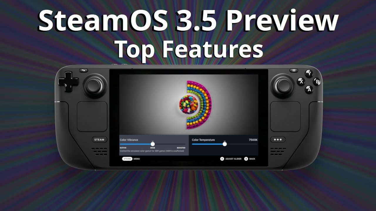 SteamOS 3.5 Preview для Steam Deck ВЫШЛА &mdash; главные нововведения