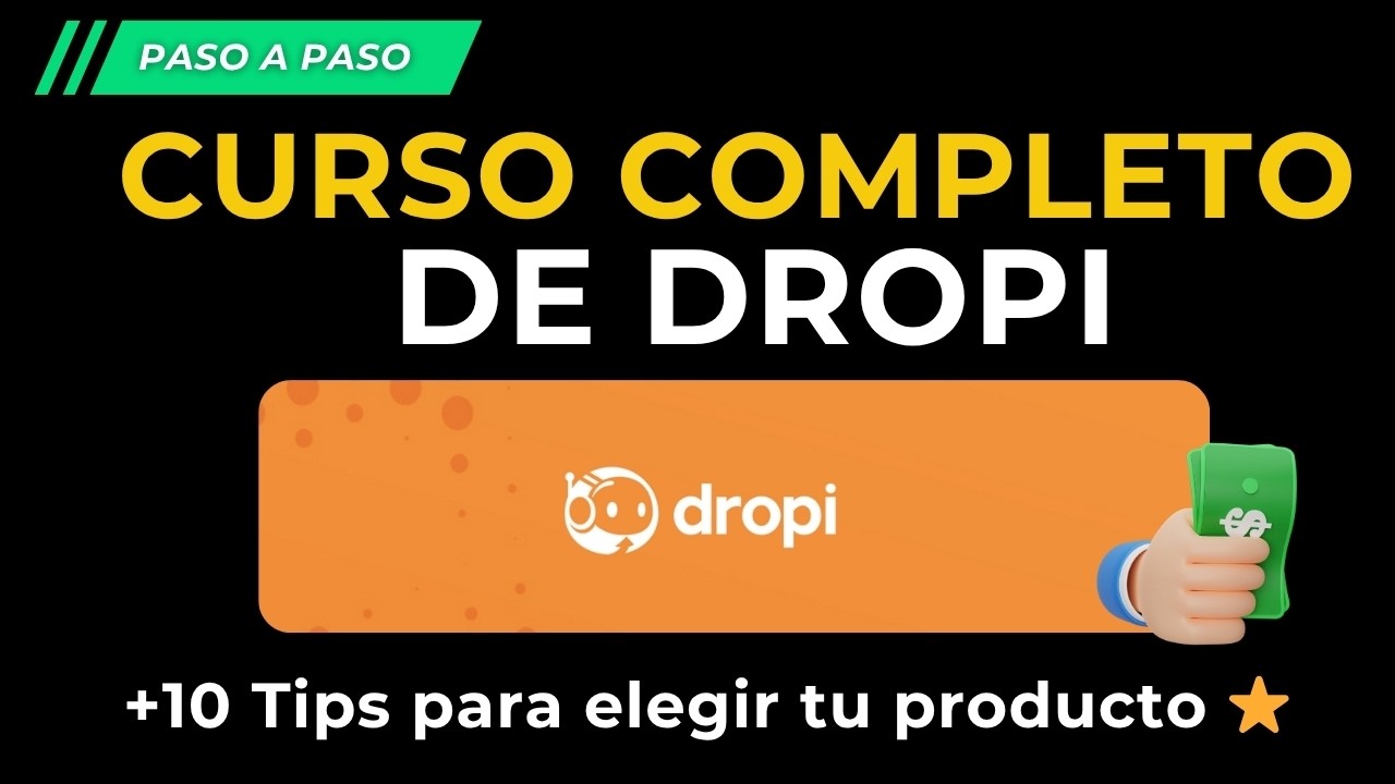 Dropshipping con Dropi: Encuentra tu Producto Ganador | Curso Completo (2025)