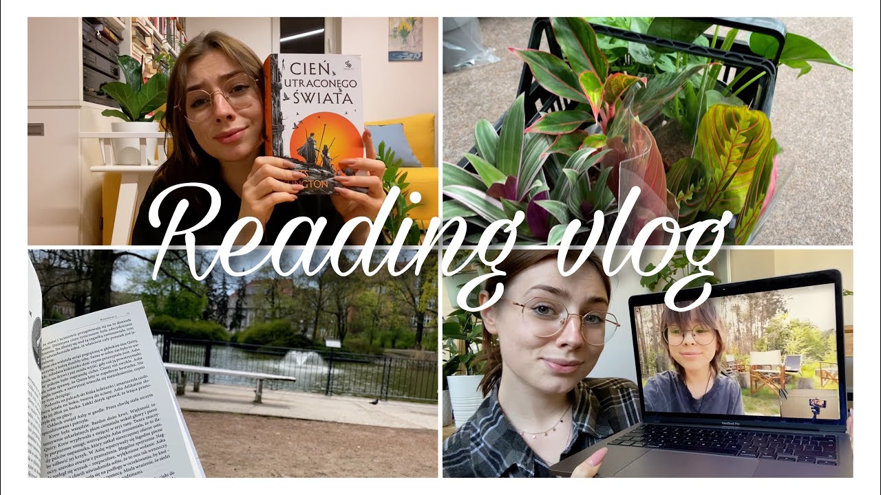 Nowa miłość, festiwal roślin, haul z plastyka i Tola krytyk książek 📚🤨 READING VLOG 📖