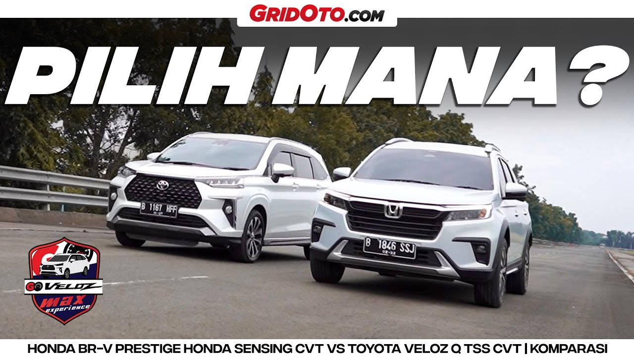 Honda BR-V kami adu dengan Toyota Veloz I Komparasi I GridOto