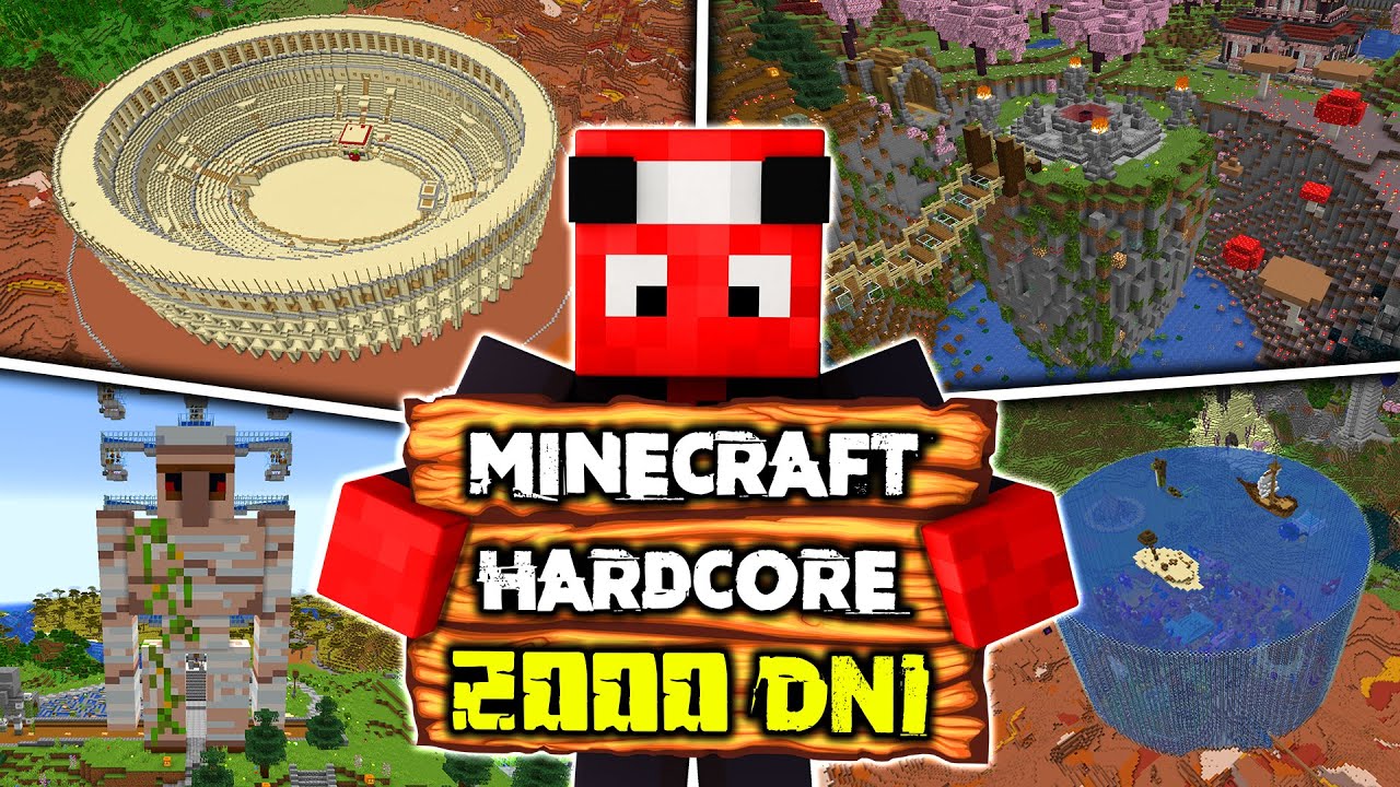 Przeżyłem 2000 dni na Minecraft Hardcore [PEŁNY FILM]