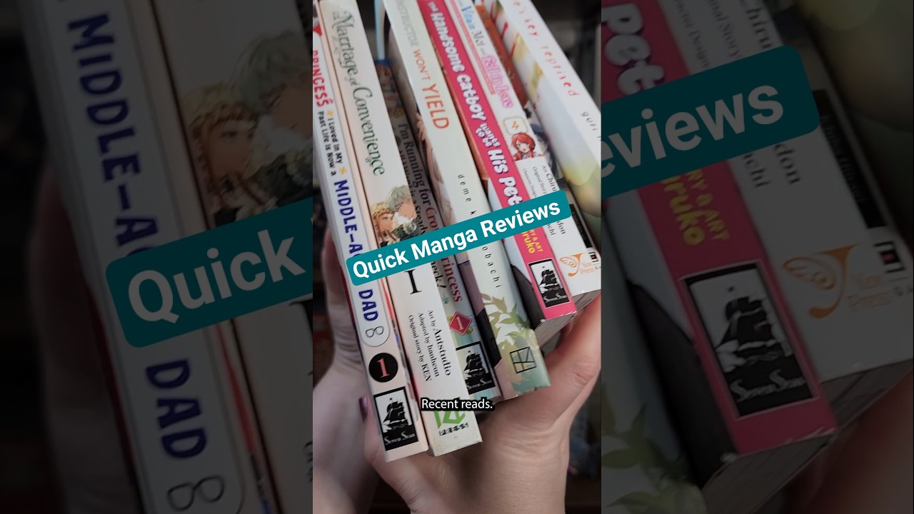 Quick Manga Reviews #mangareview #romancemanga