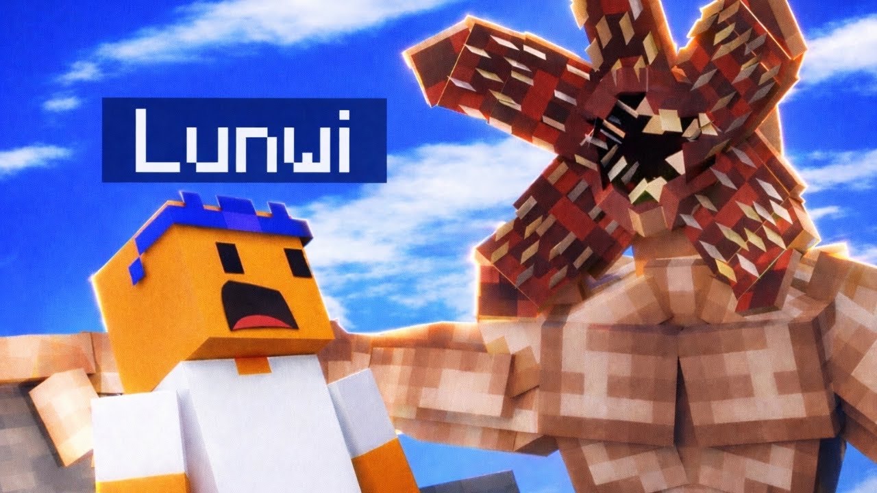 💀 NO debí enfrentarme al Demogorgon en Minecraft…