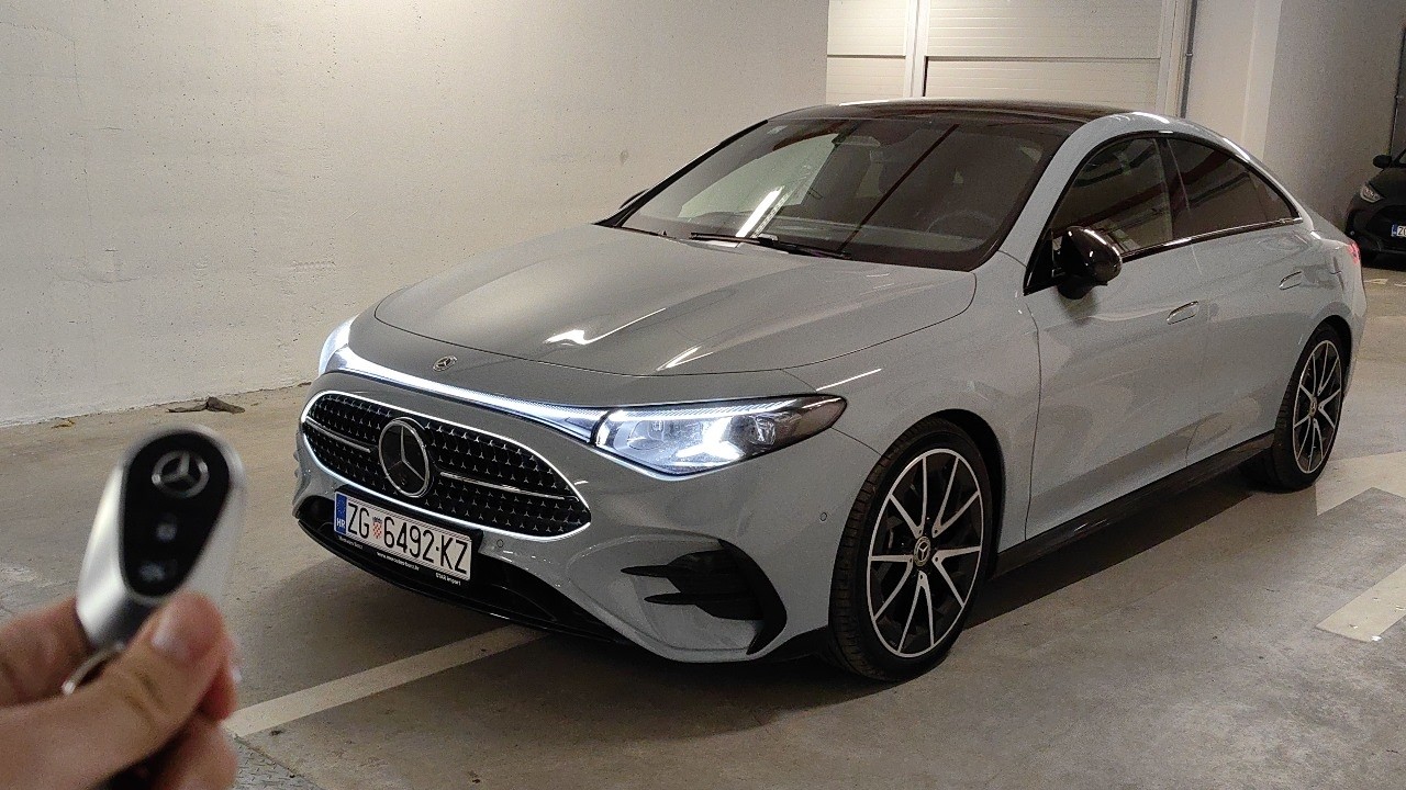 2026 Mercedes-Benz CLA 200 [1.5l, 184 HP] Night drive TEST POV | Amazing interior look