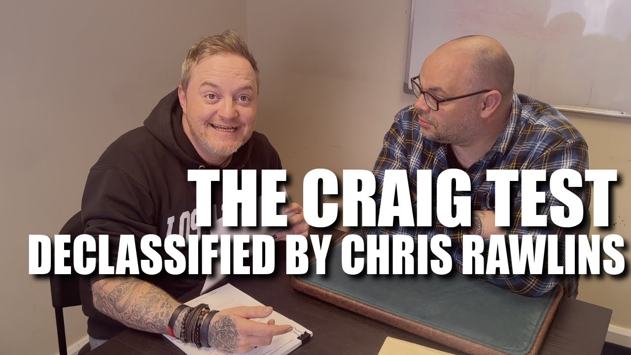 Declassified by Chris Rawlins | The Craig Test - Live Performance & Review