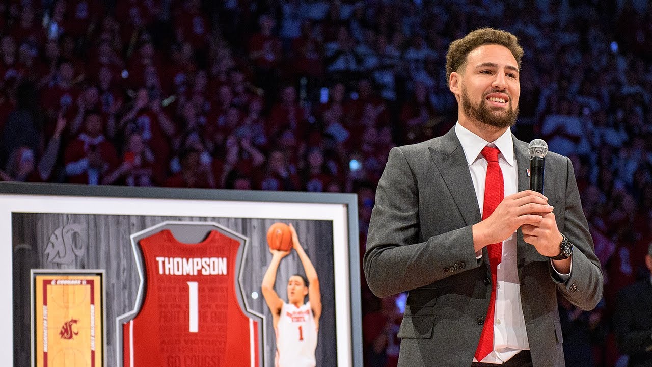 All-Access: Klay Thompson College Jersey Retirement
