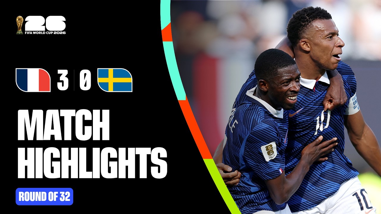 Highlights | France 3-0 Sweden | FIFA World Cup 2026&trade;