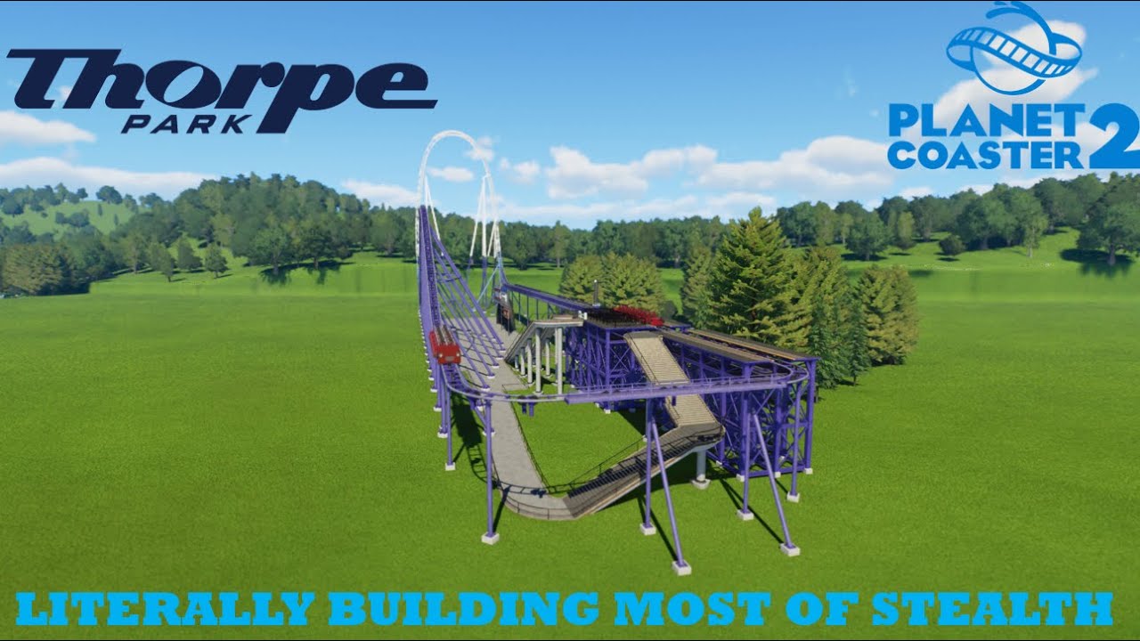Building Thorpe Park in Planco 2 Episode 17: Literally building most of Stealth