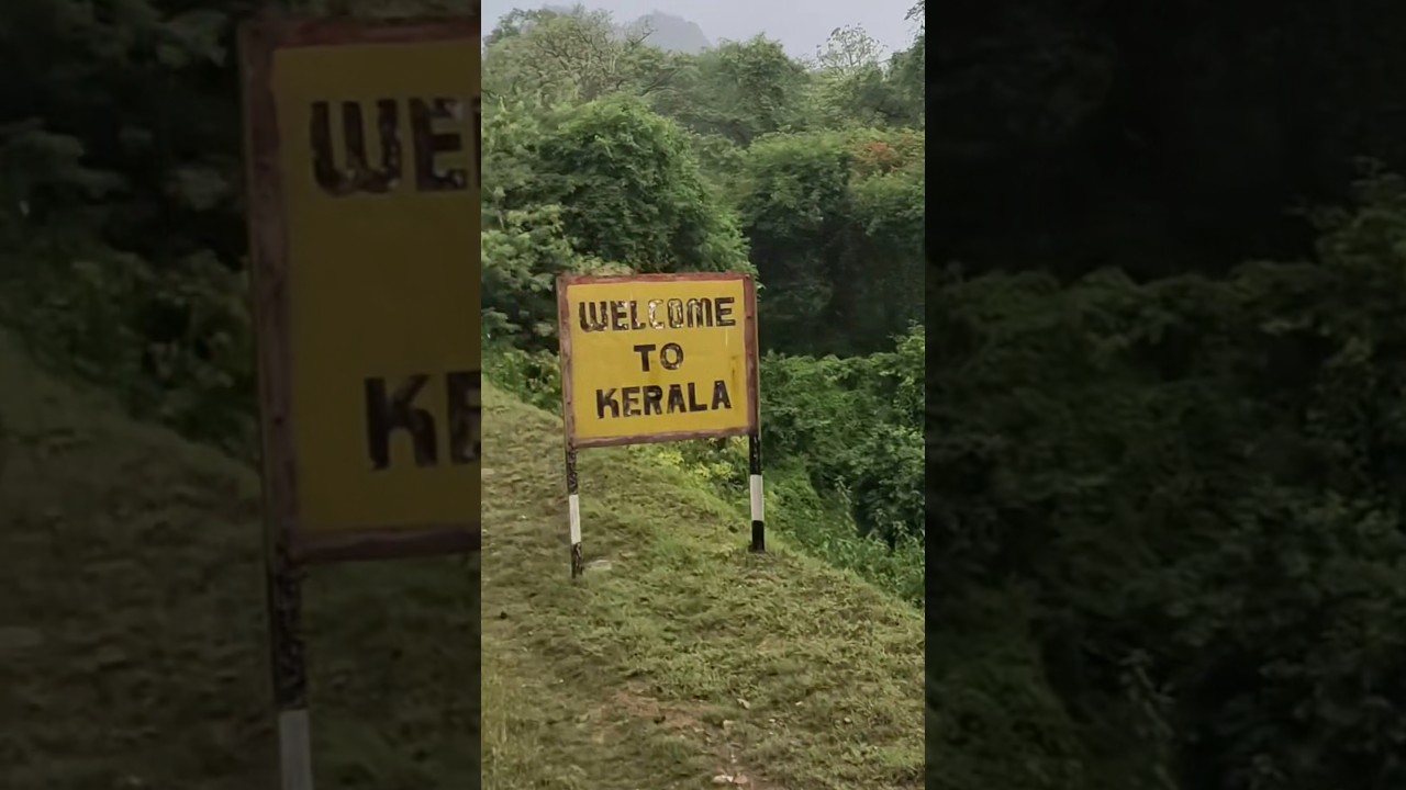 Kerala Express Crossing Walayar Border | Tamil Nadu to Kerala | Western Ghats | Coimbatore-Palakkad