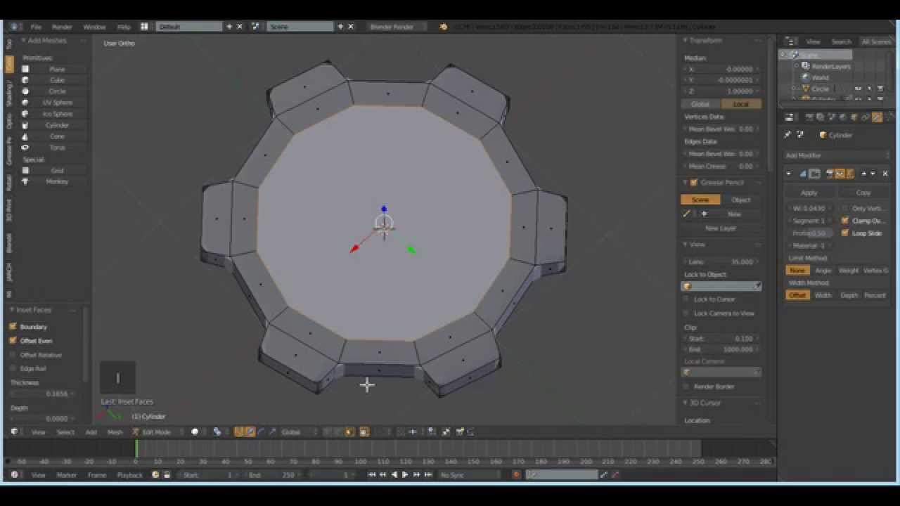 Engrenage #Blender