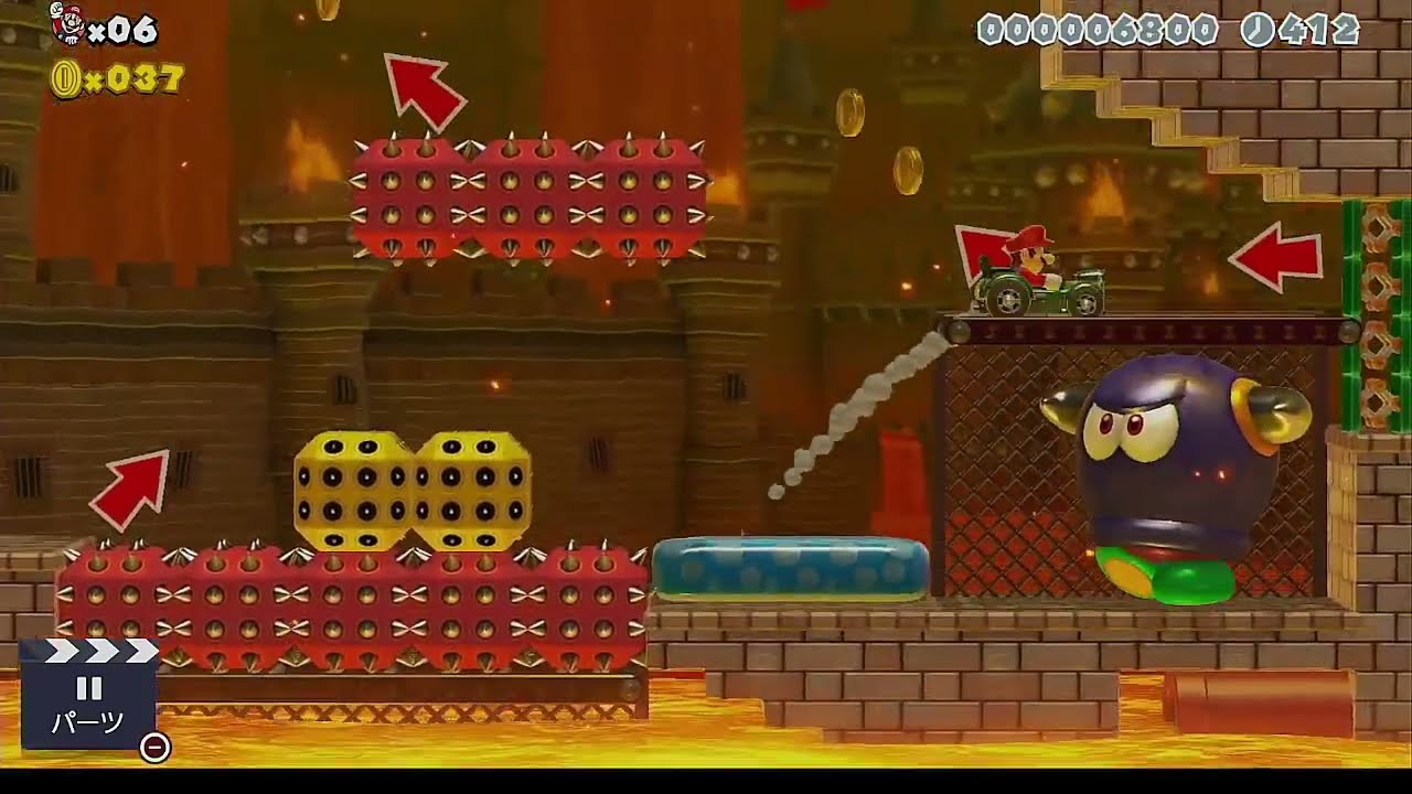 [マリオメーカー2]　決戦！ネコクッパ　ストーリーモード