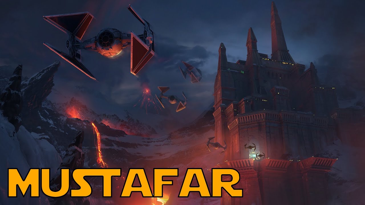 MUSTAFAR - Vom grünen Waldplaneten zum geschmolzenen Sith Höllenplaneten | Star Wars | Kanon Deutsch