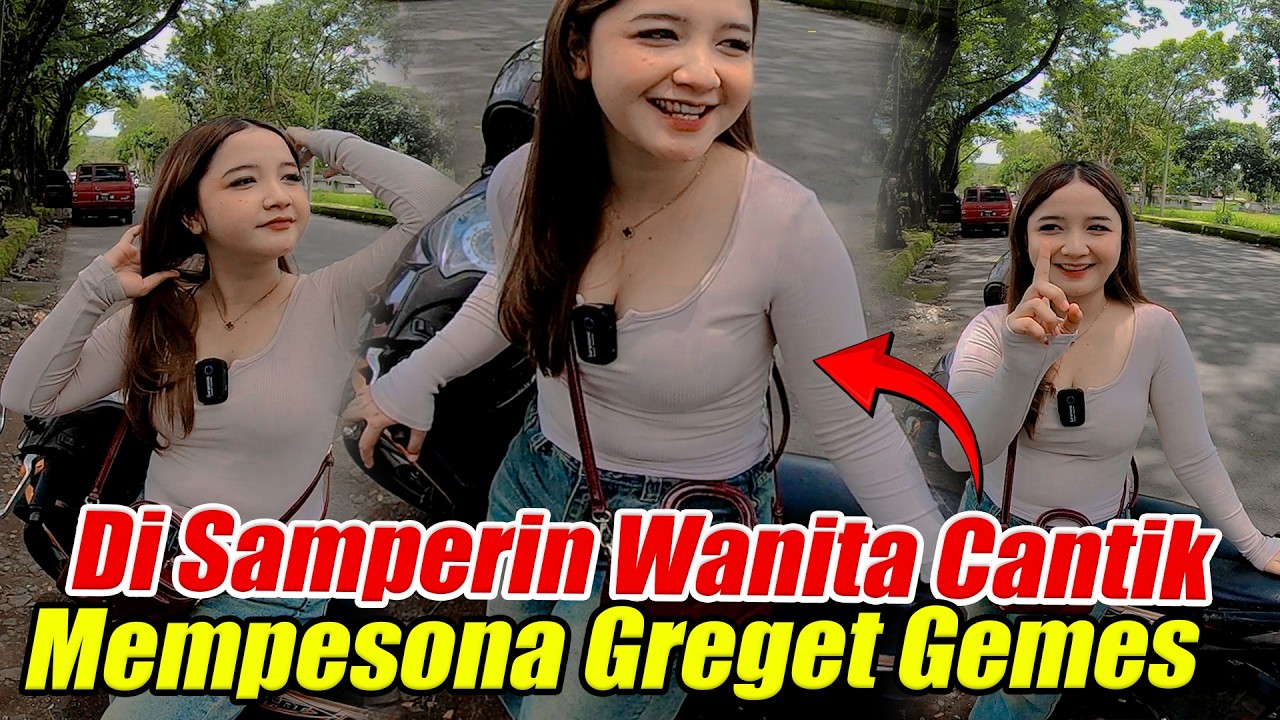 Tiba   Tiba Di Samperin Wanita Cantik Banget Senyumnya Manis Banget Asli Terpesona Kalian Melihatnya