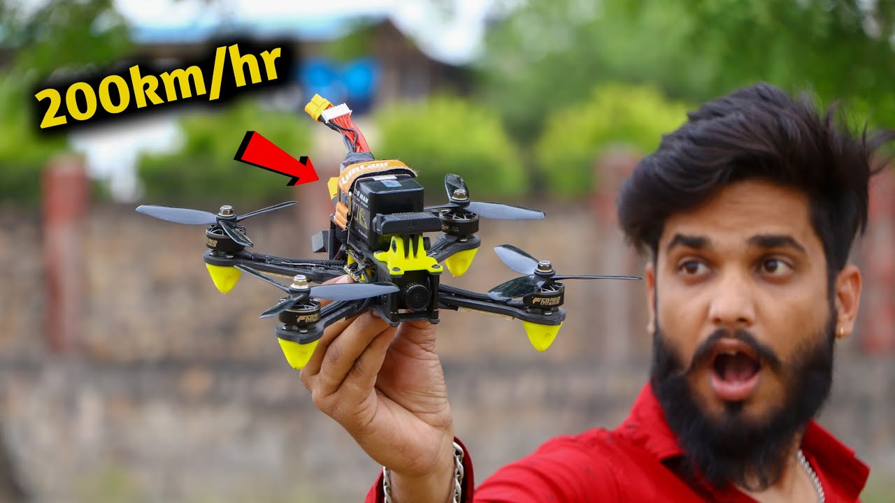 200km/hr || How to make FPV Racing Drone || MR DHARONIYA
