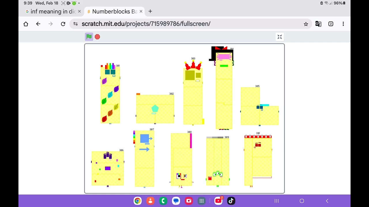 Numberblocks band retro 301-310
