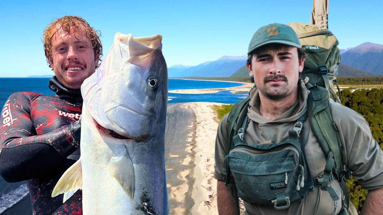 Catching Our OWN Food in Remote New Zealand