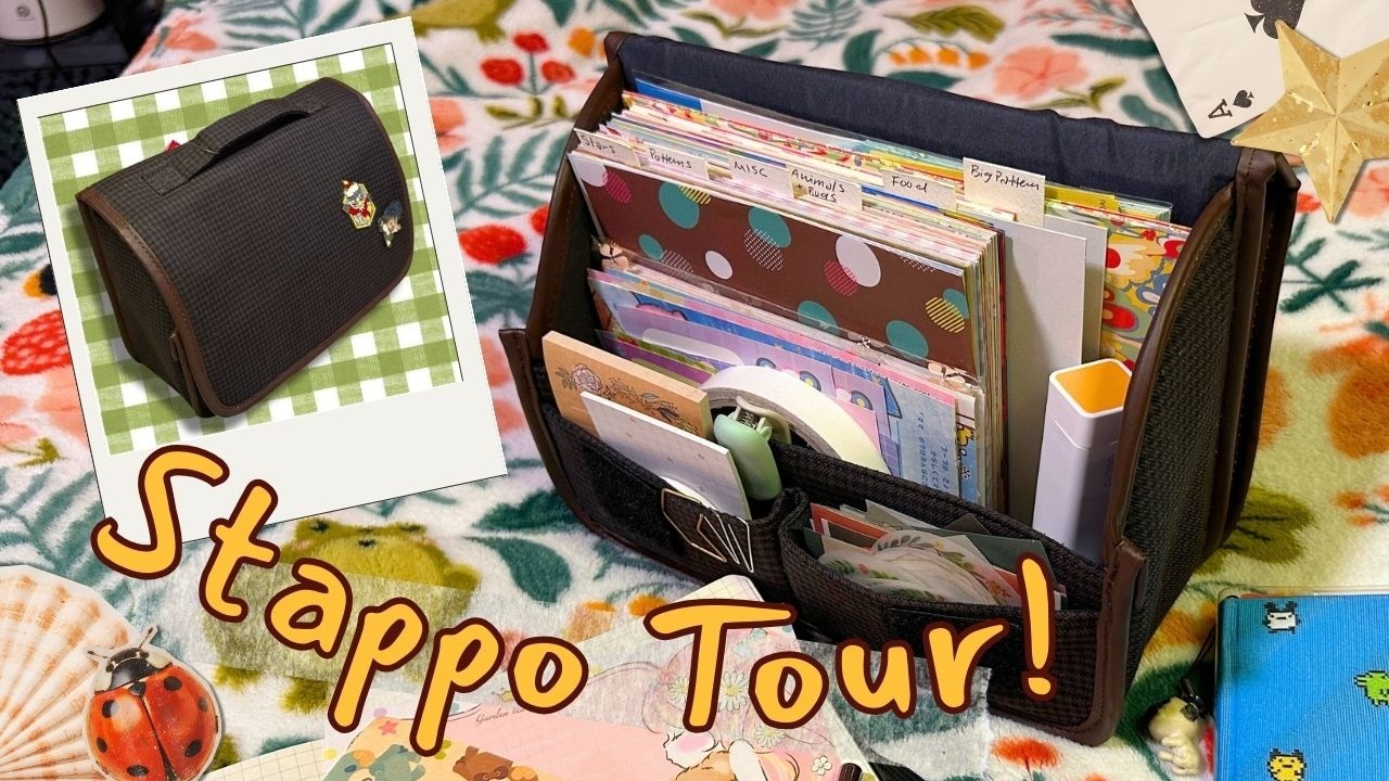 How I organize my Stappo! | Hobonichi Stappo tour ⸜(｡˃ ᵕ ˂ )⸝♡