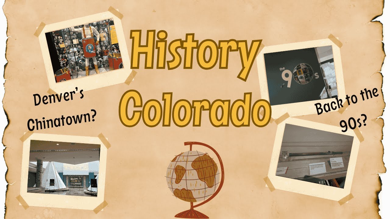 History Colorado | Epic 90s Exhibit, Denver's Chinatown, and more!!