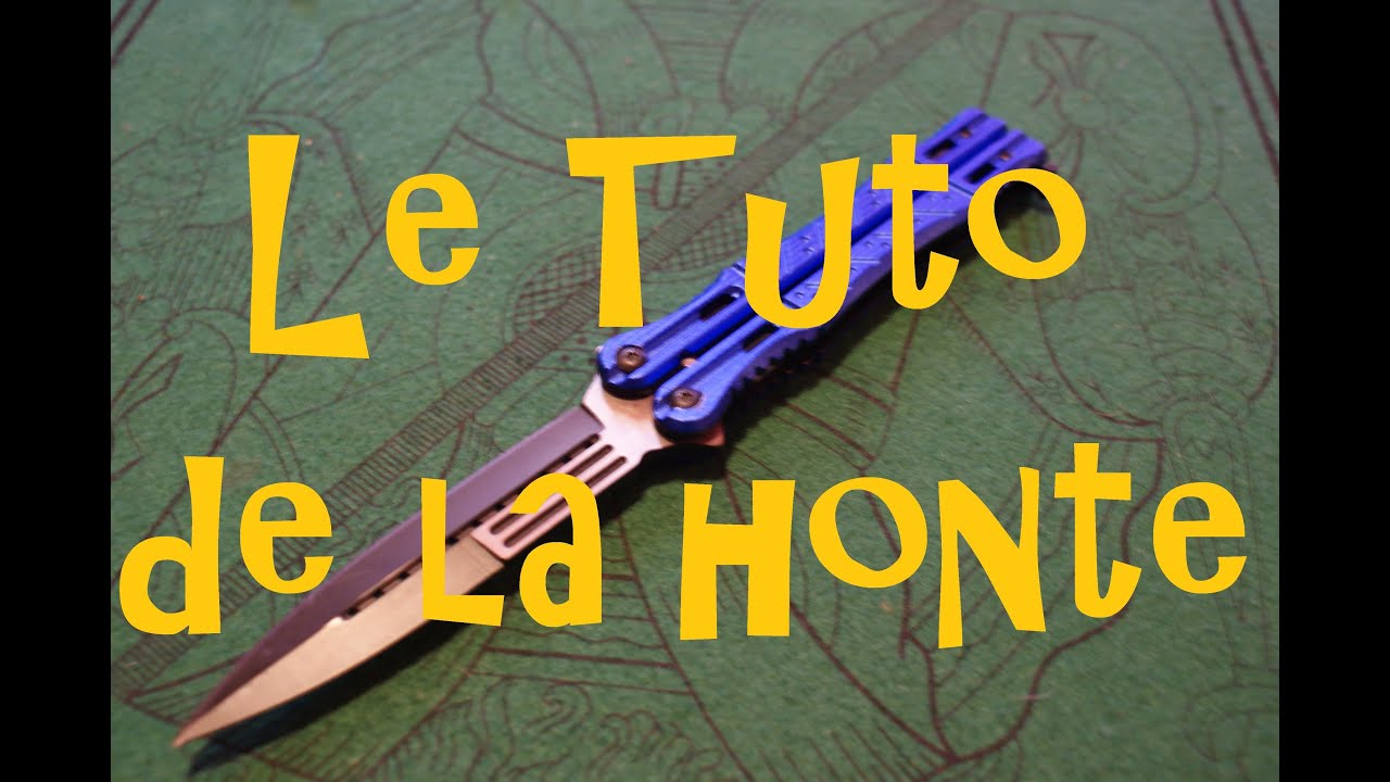Tuto de figure au couteau papillon #1 : Le ricochet