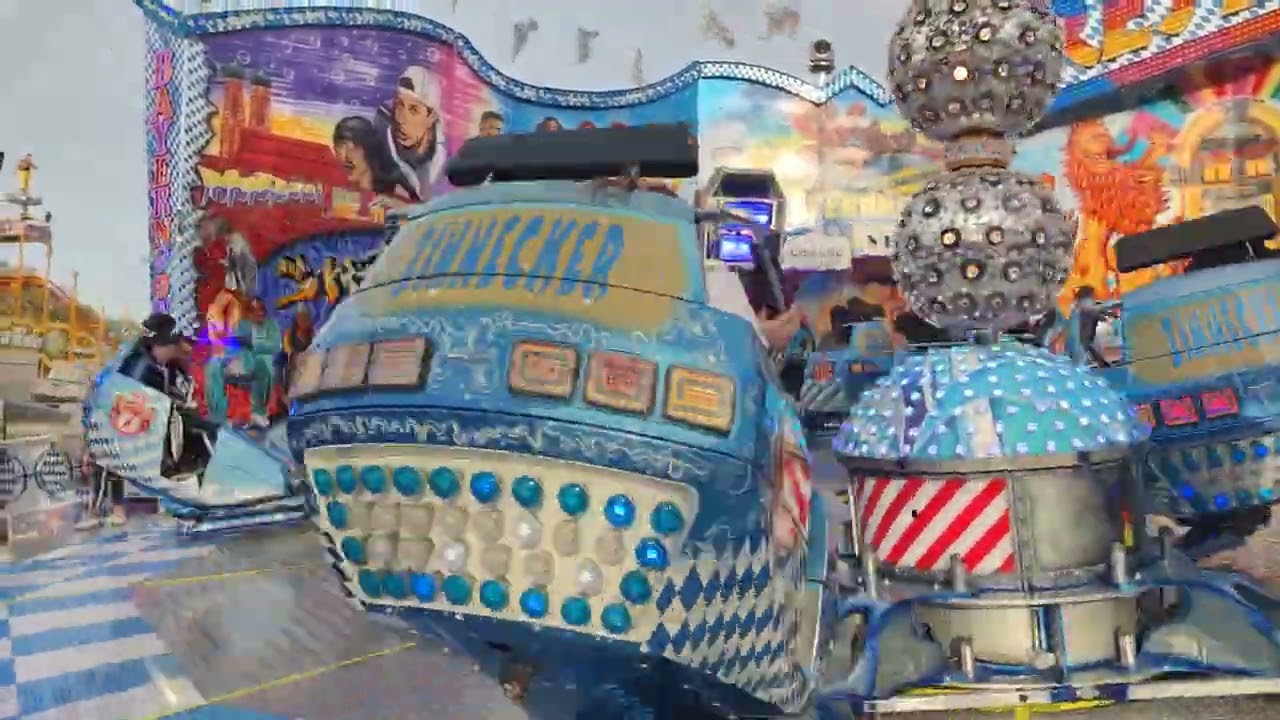 Bayern Breaker - Lagerin (Offride) / Mannheim Maimess 2023 / Kirmes Fahrgeschäft / Break Dance HUSS