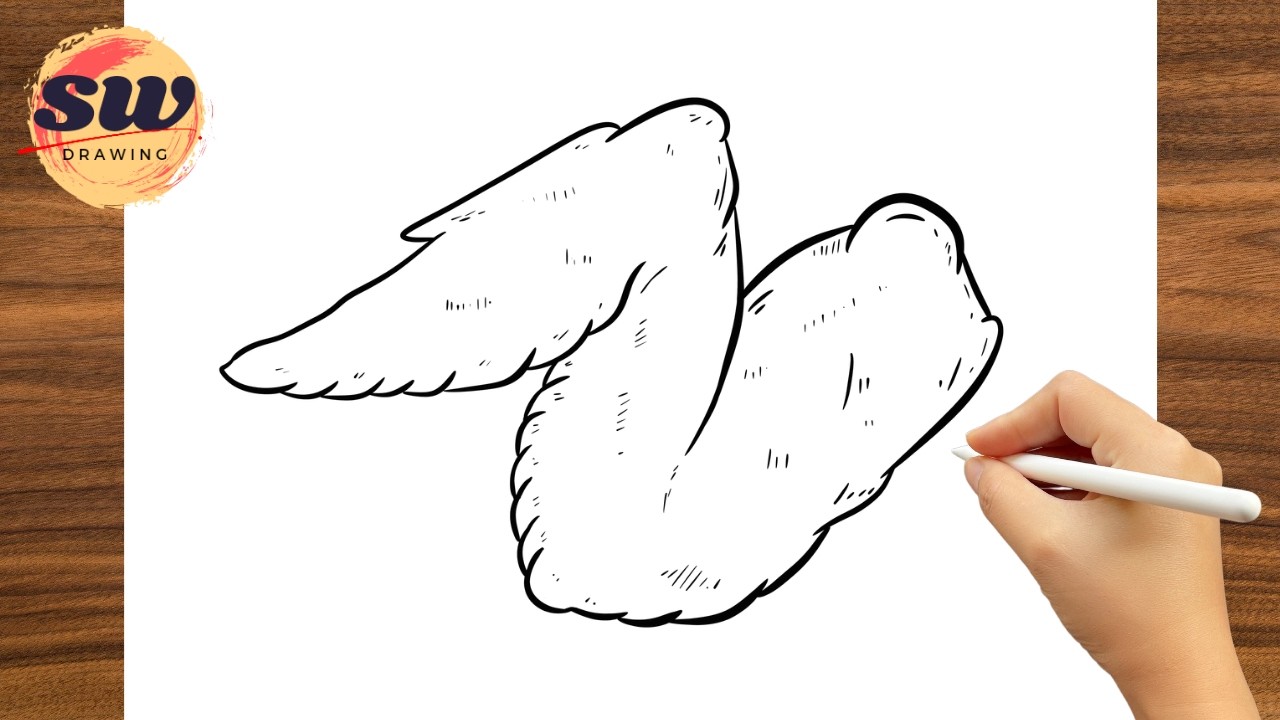 How to Draw Chicken Wing