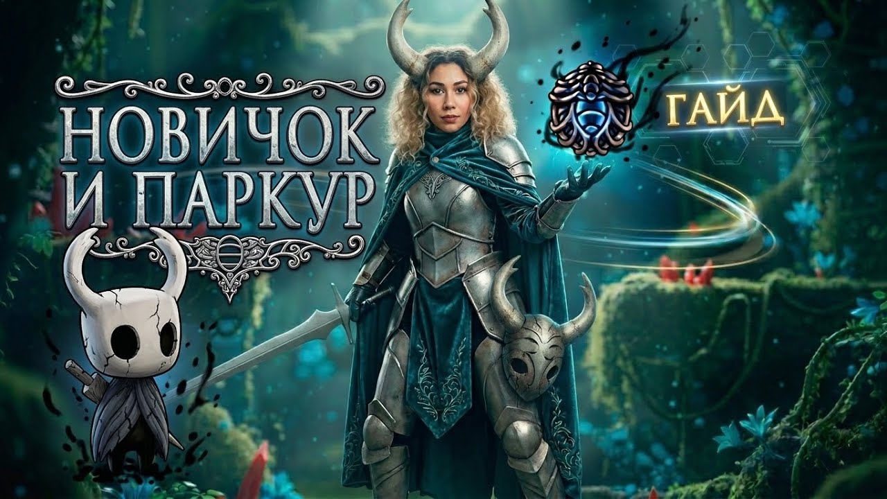 ГАЙД для НОВИЧКА ПАРКУР в Hollow Knight — КАК пройти в НАЧАЛЕ ИГРЫ?