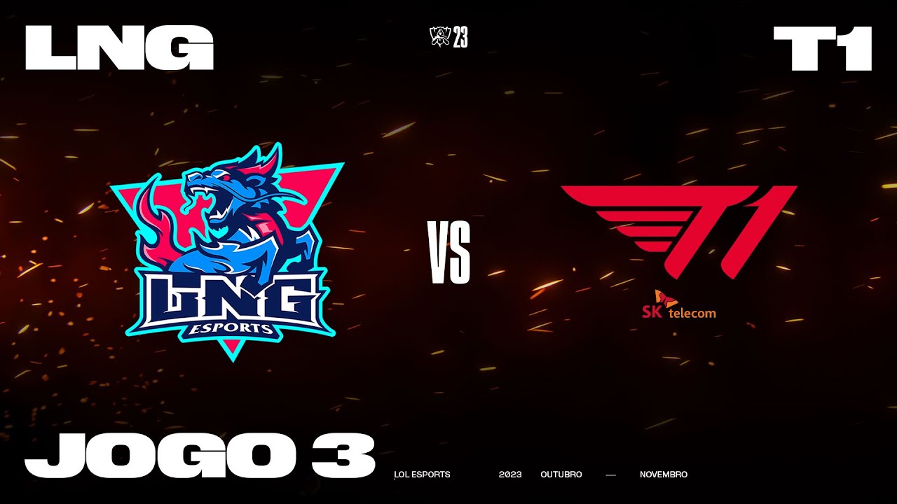 Suzhou LNG Esports x T1 (Jogo 3) - Worlds 2023: Quartas de Final