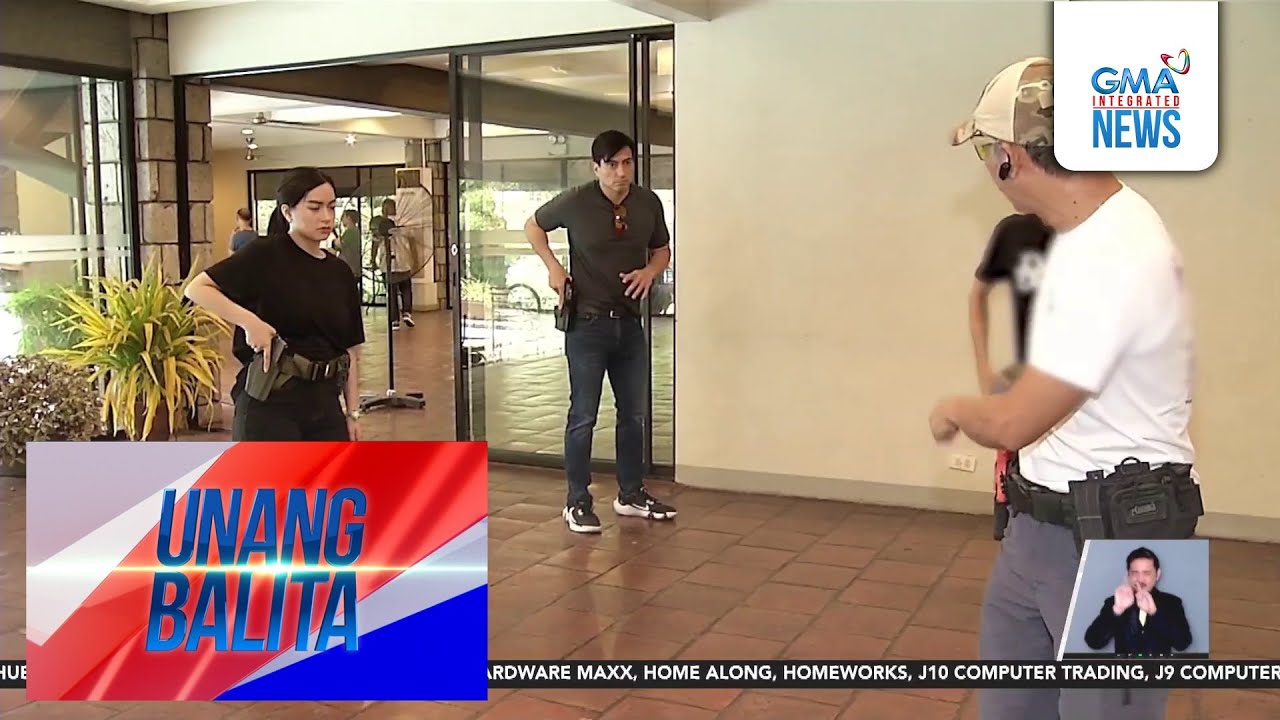Jillian Ward at David Licauco, sumabak na sa trainings para sa kanilang action... | Unang Balita
