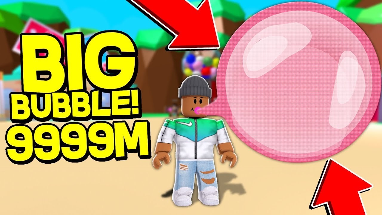 BIGGEST BUBBLE EVER IN WORLD!! | Roblox Bubble Gum Simulator
