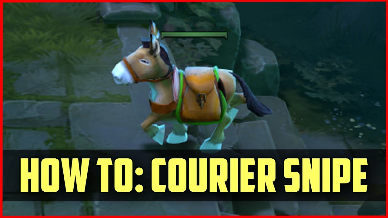 How to: Courier Snipe Na`Vi vs 4C&L @ DOTA 2 CL