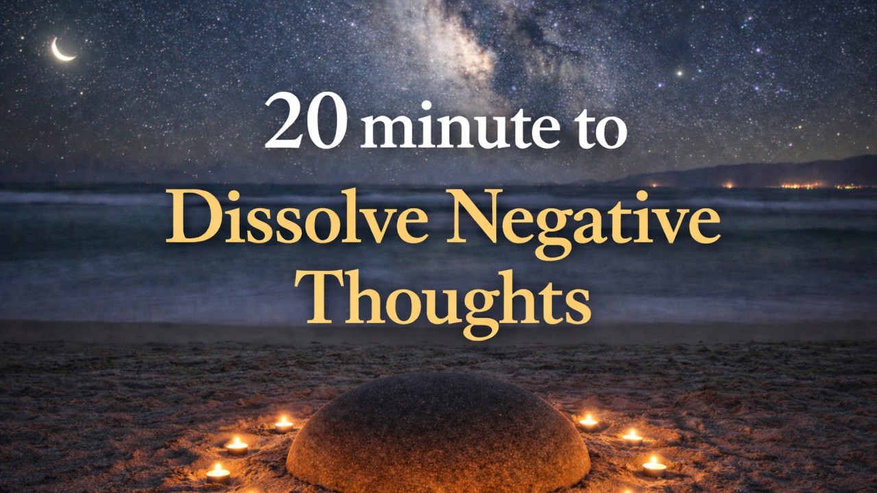 20 minute Meditation - Eliminate All Negative Energy - Deep Healing Music for Inner Peace & Balance